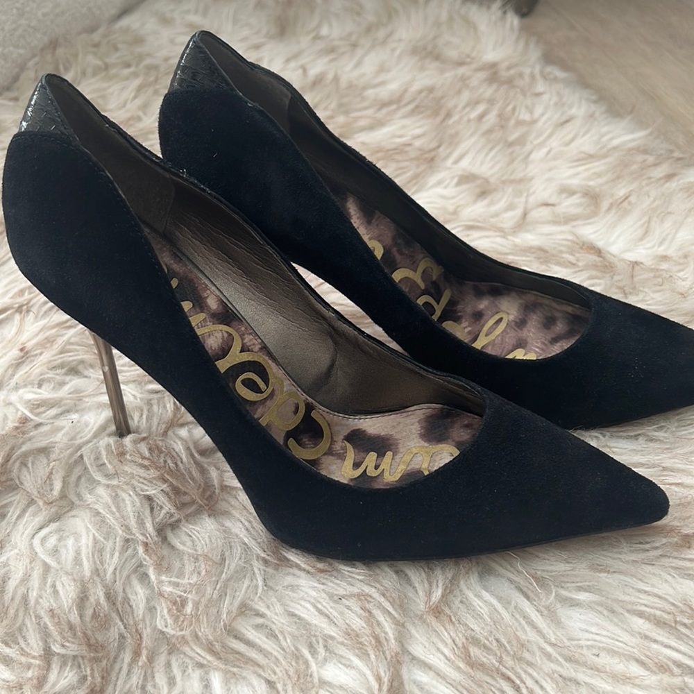 Sam Edelman Womens Danielle Classic Pump Shoes Black size 9